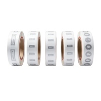 Étiquettes autocollantes NFC 13,56 MHz personnalisées en usine depuis 13 ans, 25 mm, programmables, compatibles avec les téléphones NFC, cartes de visite, hôtels