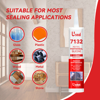 Toit en béton acier inoxydable Maxseal 590ml saucisse blanc Silicone mastic structurel 600g adhésif tambour presse outil de finition