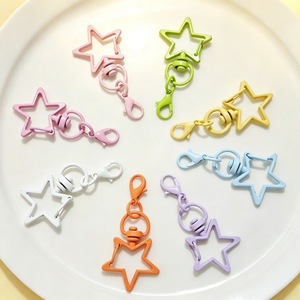 Porte-clés Autonomie Star Lobster en alliage coloré pour téléphone, breloque, accessoires DIY, lot en vrac - Product Image 1