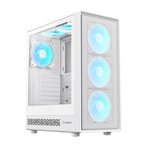 GAMEMAX Storm 2 <span class=keywords><strong>AB</strong></span> AW ATX custodia per PC con canale di flusso d'aria verticale torri e pannello frontale a rete con dispositivo di raffreddamento della ventola - Product Image 3