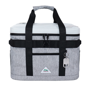 กระเป๋าเก็บความเย็นแบบพับได้ขนาดใหญ่ ทำจากโพลีเอสเตอร์ พกพาสะดวก สำหรับปิกนิก ชายหาด ใส่อาหารได้ - Product Image 1