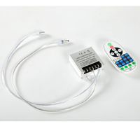Contrôleur de néons LED sans fil RF 12V12A avec télécommande, mini variateur pour enseignes LED