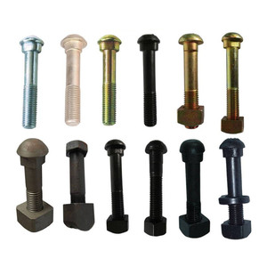 สลักเกลียวปลาย<span class=keywords><strong>หางปลา</strong></span>เกรด 8.8, ตัวเชื่อมรางเหล็ก, สลักเกลียวยึดรางในเหมือง, สกรูปลาย<span class=keywords><strong>หางปลา</strong></span>สำหรับราง, ป้องกันอัคคีภัย - Product Image 2