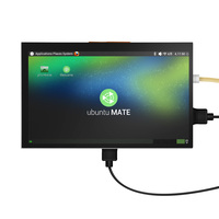 Nuevo Monitor Táctil Capacitivo HCWY Raspberry de 8 Pulgadas, Pantalla sin Marco 16:9 1024x768, Placa Pi Linux USB/Serie