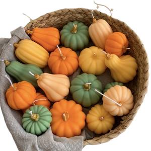 โมเดลฟักทองฮาโลวีน การ์ตูนโฟมจำลอง ของตกแต่ง พลาสติก ขนมเยลลี่ ผลไม้ฤดูใบไม้ร่วง อุปกรณ์ประกอบฉากถ่ายภาพ - Product Image 5