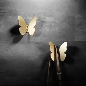 Ganchos de latón macizo para baño, para toallas, percheros de pared, ganchos dorados para colgar ropa, bolsos, gancho para pasillo - Product Image 5