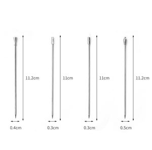Individuelle Barwerkzeuge Getränke-Rührstäbchen Fruchtspieße mit Kugel aus 304 18/8 Edelstahl für Martini-Cocktails - Product Image 3