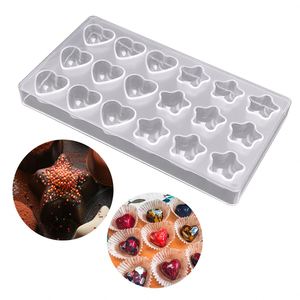 Professional <b>Polycarbonate</b> Chocolate Mold 3D Hard <b>Plastic</b> Candy Tray DIY Bakeware Tool for Homemade Pralines Bonbons Sweets - Product Image 1