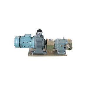 Stainless Steel Hygienic Rotary Lobe <b>Pump</b> With Wing or Tri SS316/SS304 Displacement TUL Rotor Lobe <b>Pump</b> TUL - Product Image 2