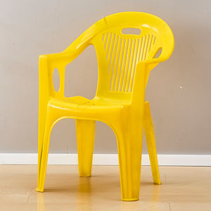 Nuevo Diseño 2025, Muebles de Comedor, Sillas de Comedor de Plástico Completo, Sillas Amarillas para Restaurante Mexicano, Silla de Comedor - Product Image 1