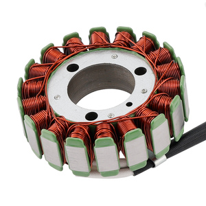 เครื่องกำเนิดสเตเตอร์แม่เหล็กไฟฟ้า18ขั้ว1993-2007สำหรับ <span class=keywords><strong>Yamaha</strong></span> <span class=keywords><strong>XJR</strong></span> <span class=keywords><strong>400</strong></span> 4HM-81410-00 XJR400 XJR400R - Product Image 3