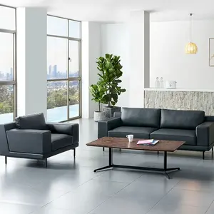 Canapé de réception en cuir classique au Design moderne, canapé pour hôtel, nouveau Design,