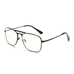 Gafas de mujer con montura completa de acero inoxidable Greyjack Rectangle G039OP Anti Blue Light - Product Image 2