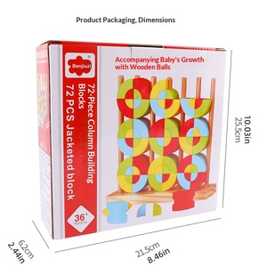 <span class=keywords><strong>Blocs</strong></span> <span class=keywords><strong>de</strong></span> construction créatifs <span class=keywords><strong>en</strong></span> forme <span class=keywords><strong>de</strong></span> puzzle pour enfants, <span class=keywords><strong>blocs</strong></span> d'empilage arc-<span class=keywords><strong>en</strong></span>-ciel pour l'éducation précoce, tours à empiler pour les enfants <span class=keywords><strong>de</strong></span> 2 à 7 ans - Product Image 5