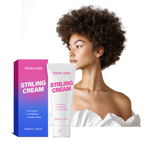 Gel Coiffant Hydratant Lissant 3-en-1 Sous Marque Privée, Crème Coiffante Anti-Frisottis pour Cheveux Bouclés - Product Image 6