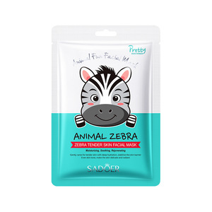 Maschera Viso Idratante e Nutriente SADOER con Disegni di Animali Cartoon - Product Image 2