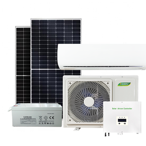 Sistema de Aire Acondicionado Solar para el Hogar de 1/1.5/2hp, Conexión a la Red Eléctrica o Fuera de la Red, Calefacción y Refrigeración, UNP-DC48V12K WIFI - Product Image 3