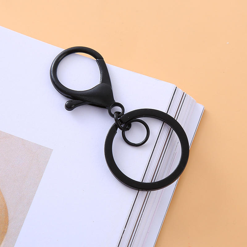 Candy Color Metal Key Chains for DIY Jewelry Accessories Decor ...