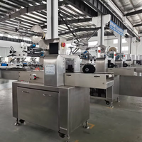 Machine d'emballage automatique multifonctionnelle HTL-280 pour snacks, biscuits et barres chocolatées, avec fonction de recouvrement manuel