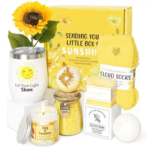 Unique Relaxing Spa Gift Baskets for Women Self Care Gifts Get Well Soon Christmas Birthday Gifts