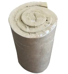 Hot Sale Rock Stone Wool Insulation Foil Faced Wire Mesh Thermal Pipeline Chimney Insulation