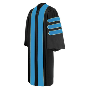 Vente en gros Robe de doctorat haut de gamme pour <span class=keywords><strong>professeur</strong></span> de faculté Diplômés de doctorat Unisexe - Product Image 1