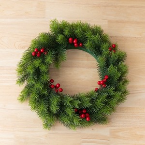 Guirlande de noël Simulation aiguille de pin guirlande de rotin décoration de <span class=keywords><strong>plante</strong></span> verte de noël portes et fenêtres ornements de maison - Product Image 2