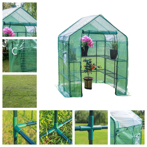 Vente en gros <span class=keywords><strong>de</strong></span> petite <span class=keywords><strong>serre</strong></span> chaude pour <span class=keywords><strong>jardin</strong></span>, couverture en film plastique, <span class=keywords><strong>serre</strong></span> à 3 niveaux - Product Image 2