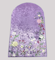 Nouveau tapis Design tapis de prière islamique personnalisé or diamant velours tapis de prière musulman turc Ramadan cadeau
