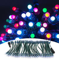 Fournitures de décoration de mariage, fête, Noël, lumières DMX, module LED, guirlande lumineuse à pixels LED RGB