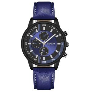 Reloj de Pulsera de Cuarzo para Hombre, con Logotipo Personalizado, Esfera Grande, Correa de PU, Estilo Ejecutivo, Mecánico - Product Image 1
