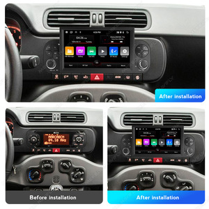 Autoradio multimédia Android pour <span class=keywords><strong>FIAT</strong></span> <span class=keywords><strong>Panda</strong></span> 2013 2014 2015 2016 2017 2018 2019 <span class=keywords><strong>2020</strong></span>, lecteur GPS, navigation, Carplay, autoradio stéréo - Product Image 2