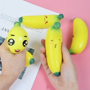 Pelota Antiestrés de Plátano Realista, Juguete de Broma Divertido de TPR, Venta Directa de Fábrica - Product Image 2