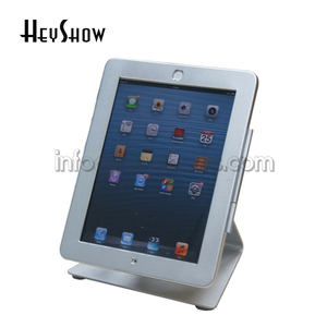 Casing penyangga kunci Tablet berdiri tampilan keamanan iPad Desktop antimaling untuk iPad 2 3 4 Air Pro di restoran & Hotel - Product Image 2
