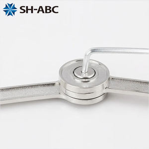 مفصلة هيدروليكية من سبائك الزنك لتثبيت الأغطية، ذراع معدني لتثبيت الأغطية بدون استخدام اليدين، لأجهزة الأثاث وخزائن المطبخ - Product Image 5