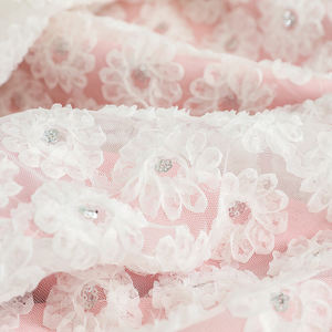 Tende Oscuranti Innermor per Soggiorno, Doppio Strato, Stile Principessa Elegante, Decorazione con Pizzo Bianco, Personalizzabili per Donne - Product Image 3