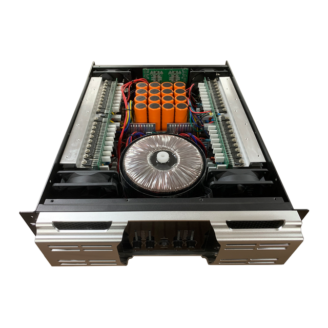 New Design 3U 1000W 1300W 4-Channel Power Audio Amplifier Bass Speaker High Power Audio Outdoor Professional Amplifier