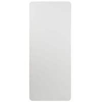 6FT facile à nettoyer centre étanche à l'humidité Portable Rectangle blanc HDPE plastique extérieur fête événement pliant en deux longue Table