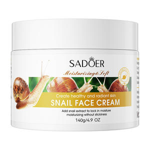 Crème hydratante pour le visage à l'extrait d'escargot d'<span class=keywords><strong>aloe</strong></span> vera à la carotte pour une peau saine et radieuse non collante - Product Image 3