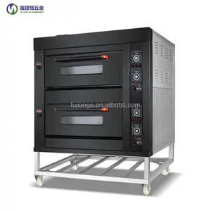 Grote Multifunctionele Commerciële Gasverwarming Pizza Oven Cake Winkel Bakoven Guangzhou China Brood Cake Pizza Industriële Oven