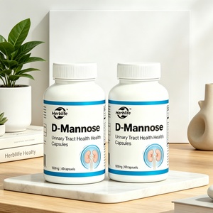 Cápsulas de D-Manosa con Certificación HALAL, 60 Cápsulas, Marca Privada, Suplemento Dietético para Adultos, Apoyo Urinario, Fabricación OEM/ODM - Product Image 4