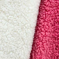 Tissu polaire Sherpa populaire 2026 pour l'automne et l'hiver, imitation laine d'agneau, tissu recyclé en peluche pour veste et vêtement