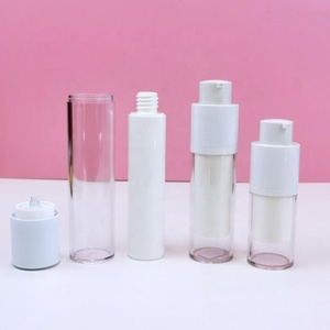 Luxury 15g 30g 50g 100g Personal Care Cream Airless <b>Jar</b> <b>Plastic</b> Airless Bottle <b>Jar</b> Refillable Cosmetic Airless Pump <b>Jar</b> - Product Image 5