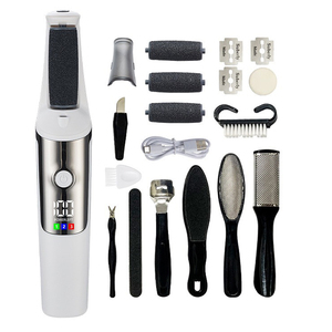 Điện chân Callus Remover Kit có thể sạc lại tàn nhẫn removers 3 mài đầu không thấm nước chân Scrubber tập tin Pedicure công cụ Kit - Product Image 1