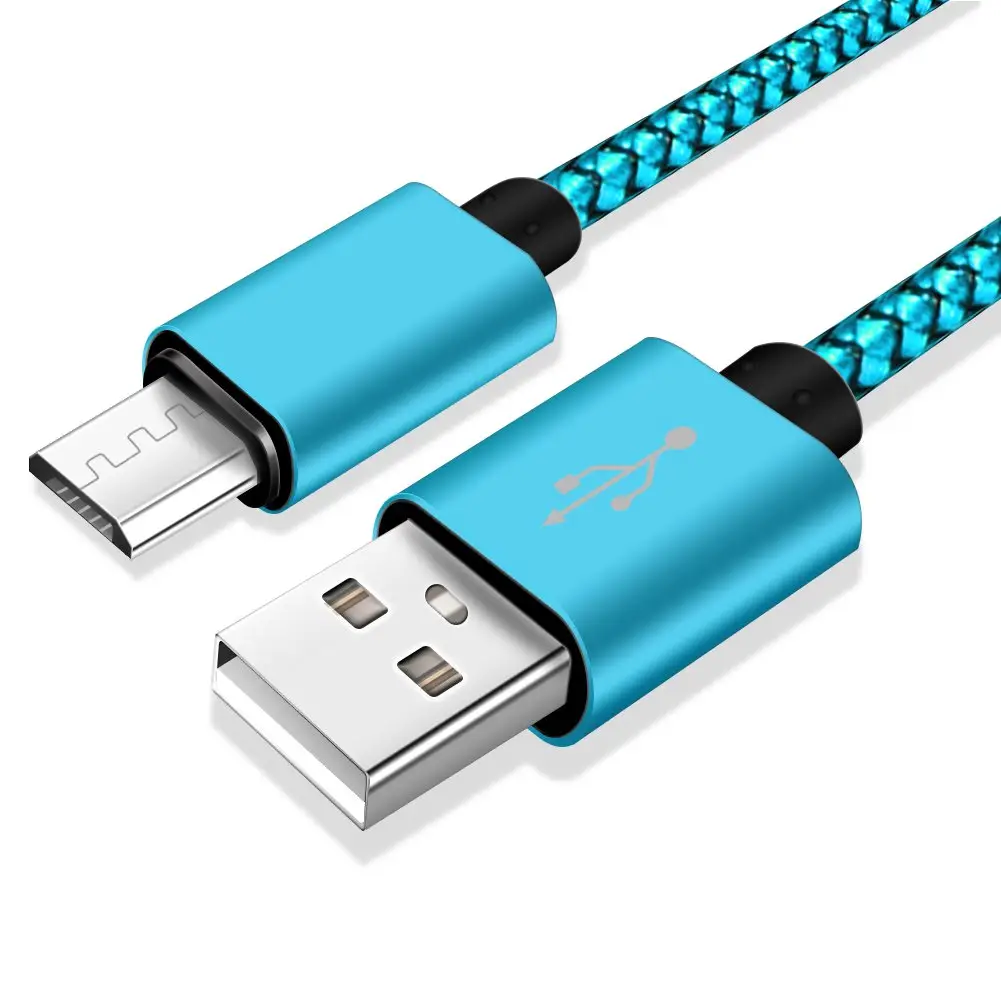 1m 2m 3m Micro USB Cable Android Charger Data Cord Fast Charging Data Cable For Samsung for Motorola for Huawei Smart Phones