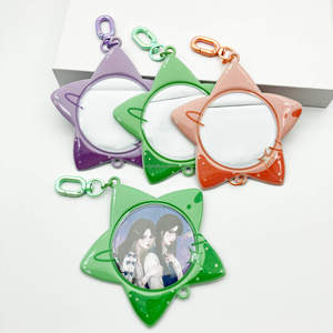 Vente en gros Transparent Fenêtre Élégant Photo Porte-clés Porte-cartes Mignon Photo ID Personnalisé Porte-clés Porte-cartes - Product Image 6