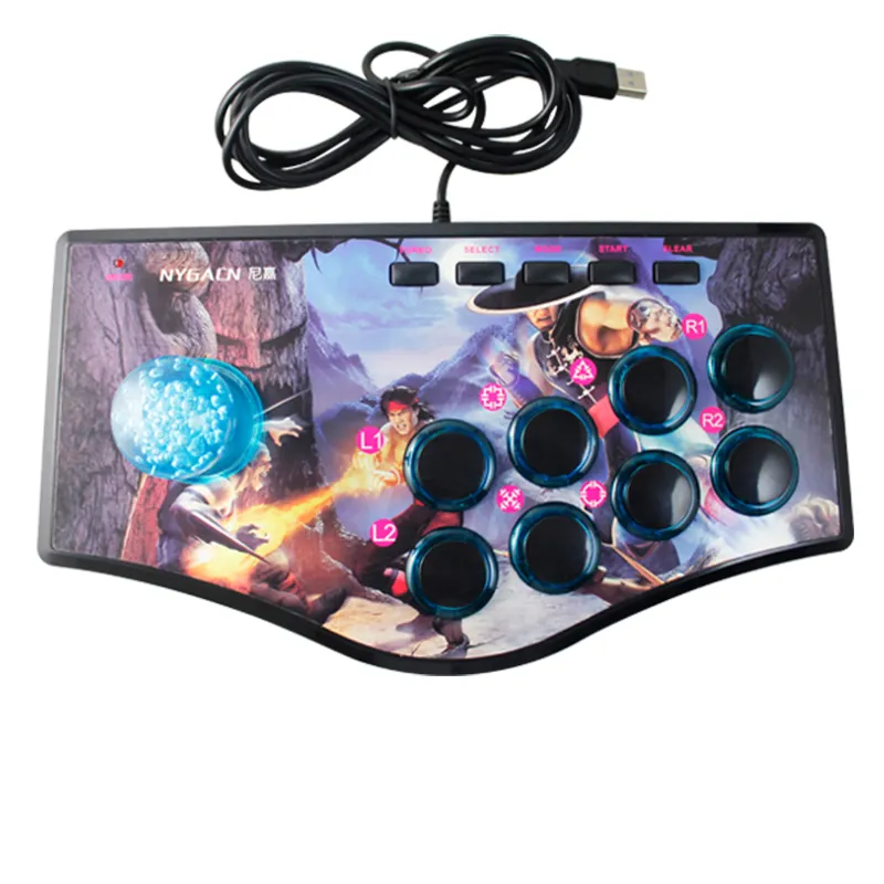 Joystick de arcade para ps3/pc/pc360, alta qualidade, joystick para android