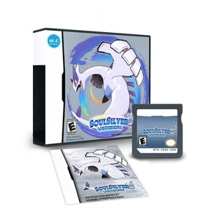 Pokmon Heart Gold & Soul Silver pour Nintendo DS USA Version Cartouche de jeu vidéo avec boîte d'instruction en plastique Blanc 1 & 2 Perle - Product Image 5