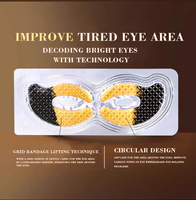 Masque pour les yeux doré anti-âge naturel Vitamine C Collagène Truffe Élimination des cernes Hydratant Nourrissant pour les soins de la peau des yeux