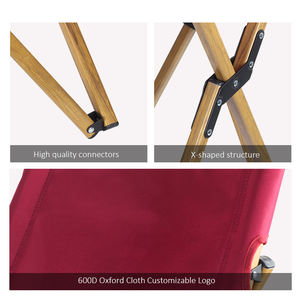 Outdoor <b>Deluxe</b> Folding Light Weight Aluminum Frame Recliner Heavy Duty Foldable Portable <b>Camping</b> Butterfly <b>Chair</b> - Product Image 4